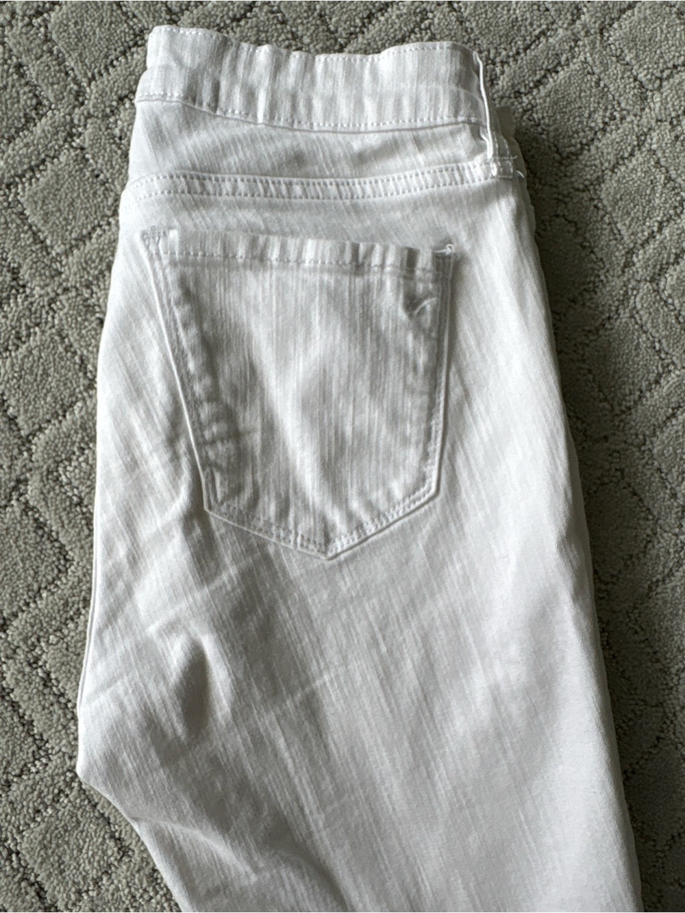 William Rast White Perfect Skinny Jeans